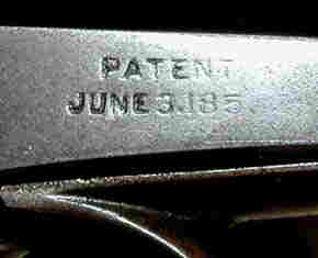 "PATENT / JUNE 3, 185? (6)" RIGHT LOWER FRAMEUNDER CYLINDER OPENING