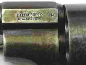 E. LeFaucheux Brevete Pin Fire Frame Marking