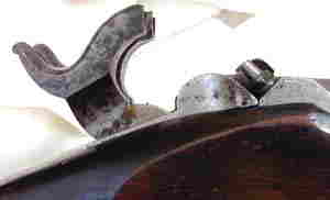 Model 1863 U.S. Double Rifle Musket Hammers Cocked - Side View
