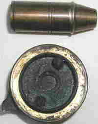 Bottom view of Flask Top and Spout