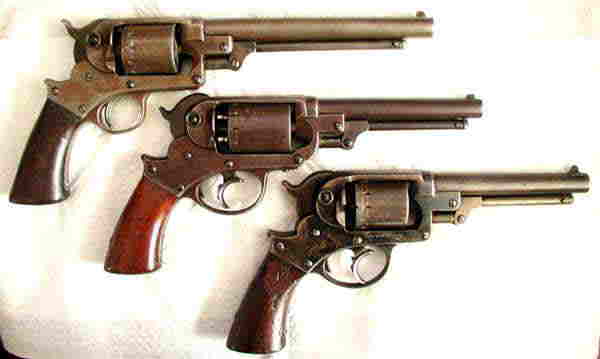 Three Starr Revolvers
